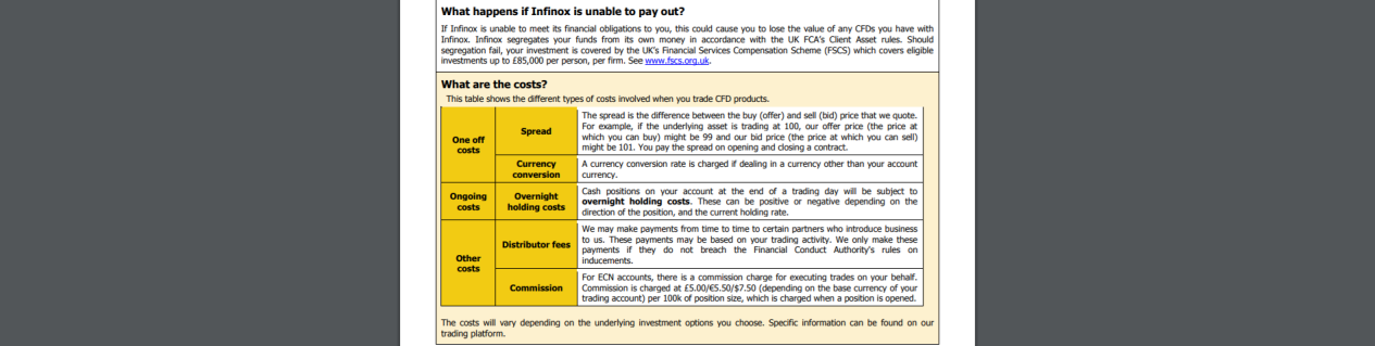 Términos y condiciones Infinox
